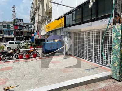 Prime Shop Available For Rent In F-10 Markaz - Excellent Location & Huge Parking.