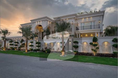 OWNER NEEDY 27 MARLA WHITE VICTORIAN STYLE BUNGALOW WITH FULL BASEMENT PLUS SWIMMING POOL AND HOME CENIMA FOR SALE NEAR TO PARK.