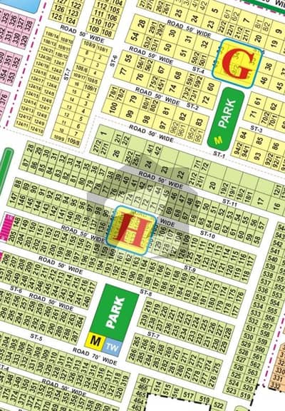 1-Kanal Plot For Sale In DHA Phase-5 Lahore. Best Location