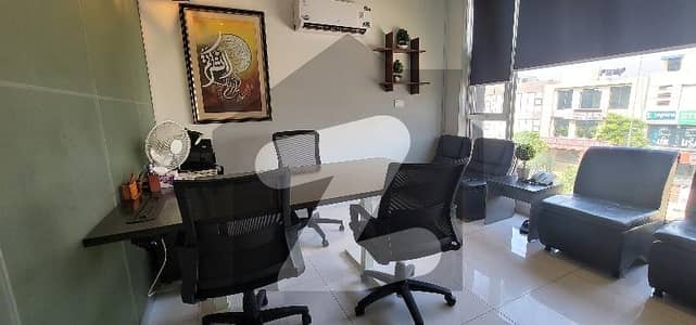 4 Marla Furnished Office Available For Rent In DHA