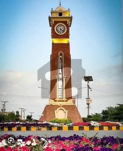 5.5 MARLA 60FT ROAD PLOT FOR SALE IN VALENCIA TOWN