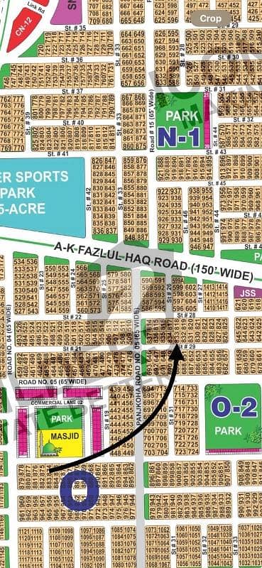 DHA MULTAN Sector -O Plot Available For Sale  Investor Plot  On Ground Plot