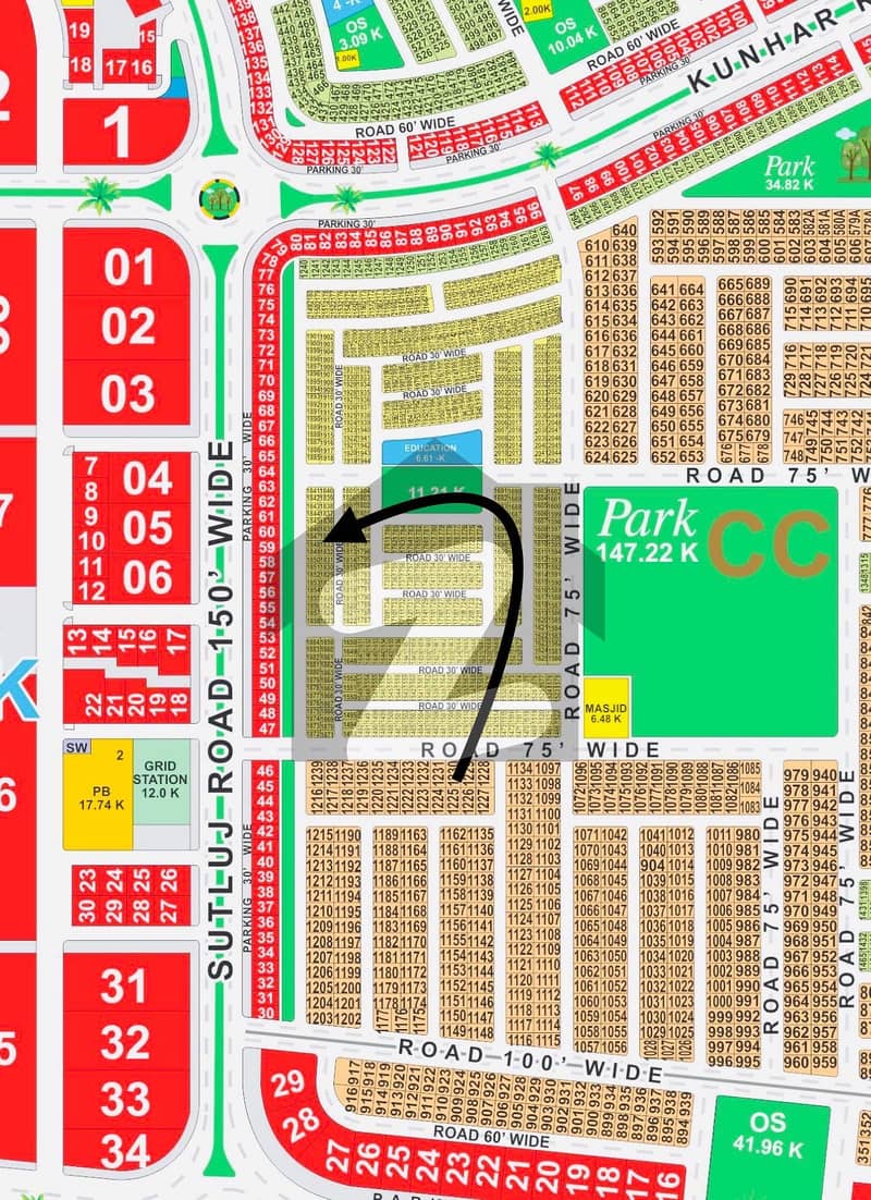 CC Block 5 Marla Plot For Sale CC Block 5 Marla Plot For Sale