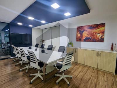 Fully Furnished With All Basic Amenities Office Available For Rent.
