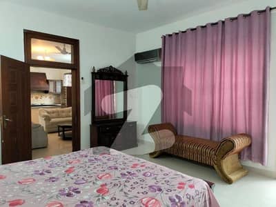 F-10 Fully Furnished Two Bed Upper Portion For Rent