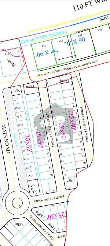 Block I prime 5marla plot available for sale