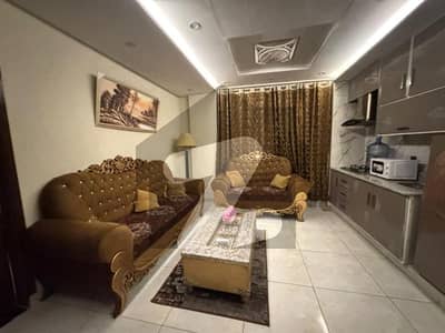 1 Bedroom Full Furnished Flat Available For Rent Sector C Jasmine Block Bahria Town Lahore