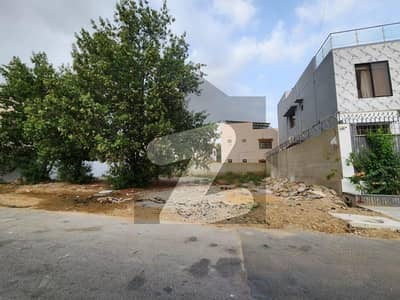 Khayabane BADBAN Lanes West Open 500 yards Plot For Sale Dha Phase 7 Near Masjid Park