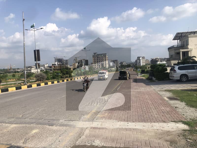 Plot for sale in gandhara city main double road