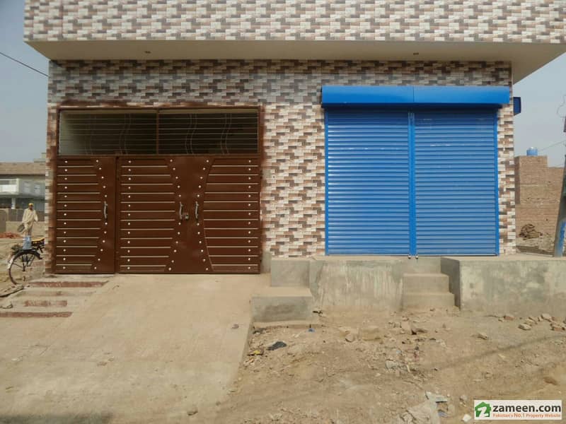 Double Story Brand New Beautiful Furnished Corner Commercial Building For Sale At Shah Din Road, Okara