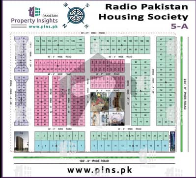 120 sqyd Plots Available for Sale in Radio Pakistan CHS Scheme 33 Zakariya Shuja