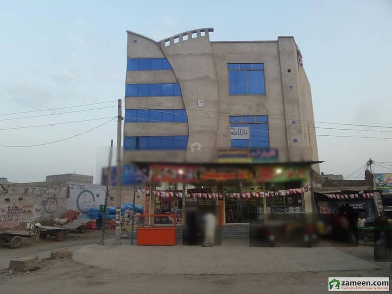 Triple Story Beautiful Corner Commercial Plaza 2nd Floor Available For Rent At Main Gt Road, Okara