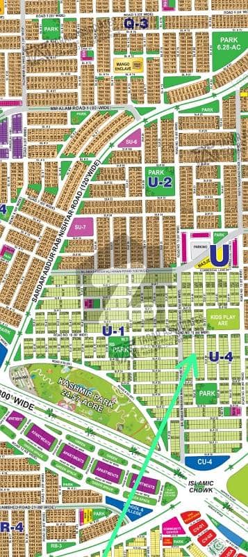 DHA Multan Good Location Plot For Sale