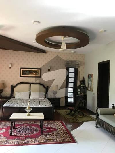 Fully Furnished Ground Portion for rent in PHASE 8 DHA KARACHI