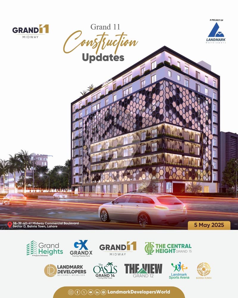 1 Bed Apartment at Grand 11 by LandMark Developer 1 Bed Apartment at Grand 11 by LandMark Developer