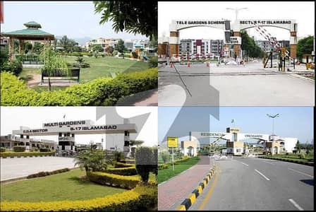 8 Marla plot for sale in Block E Multi Garden Islamabad