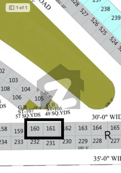 Naya Nazimabad Block C 120SQ Yd Prime Location Plot For Sale