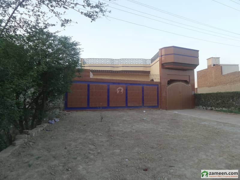 Single Storey Beautiful House For Sale At Benazir Road, Okara