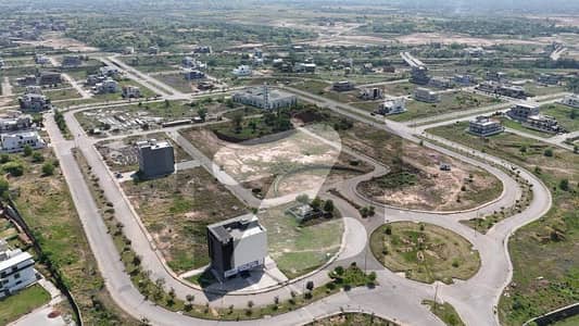 1 Kanal Residential Plot: With Back Open &Amp; Extra Land At Park Enclave 1