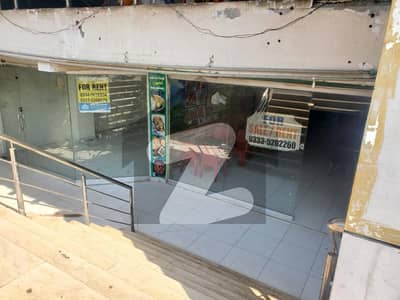 750Sq-ft Lower ground shop available for rent in civic center Bahria town phase 4