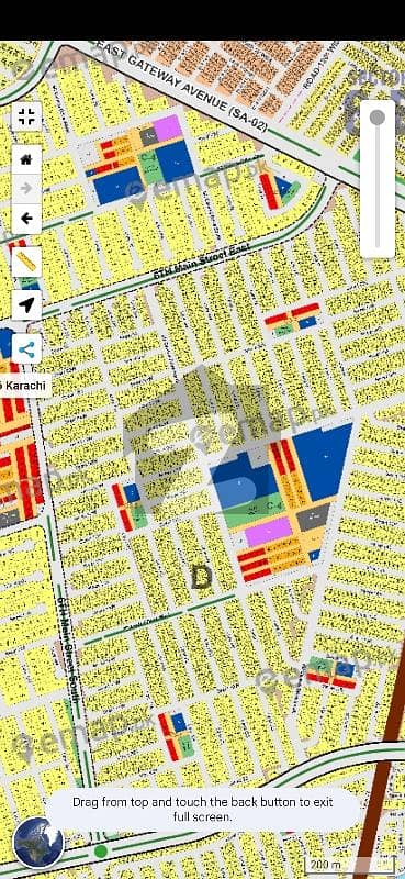 DHA city 200 yard sector 6D most demanding sector