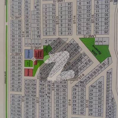 1 Kanal Plot For Sale Secter C DHA Phase 2 Islamabad LANE 12