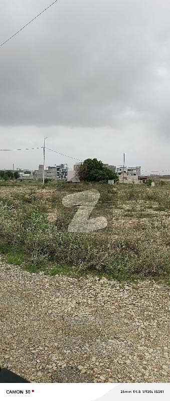 Corner leased Plot 240 yard west open Prime Location