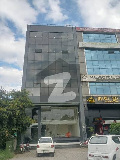 4 Marla luxury commercial plaza- ground floor+mazanine floor+basement available for rent in dha phase 6 main (MB) Lahore