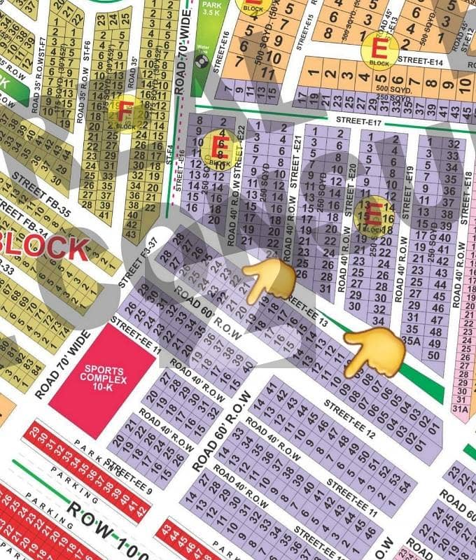 10 Marla Plot EE Block Street 12 10 Marla Plot EE Block Street 12