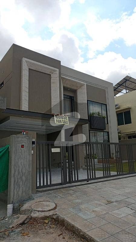 1 Kanal Brand New Double Highted Ultra Designer Fully Furnished House Available For Sale