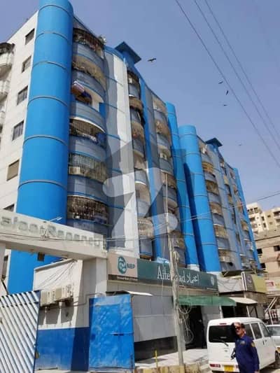 4 ROOM LEASED FLAT WITH ROOF FOR SALE SECTOR 11A NORTH KARACHI NEW BUILDING