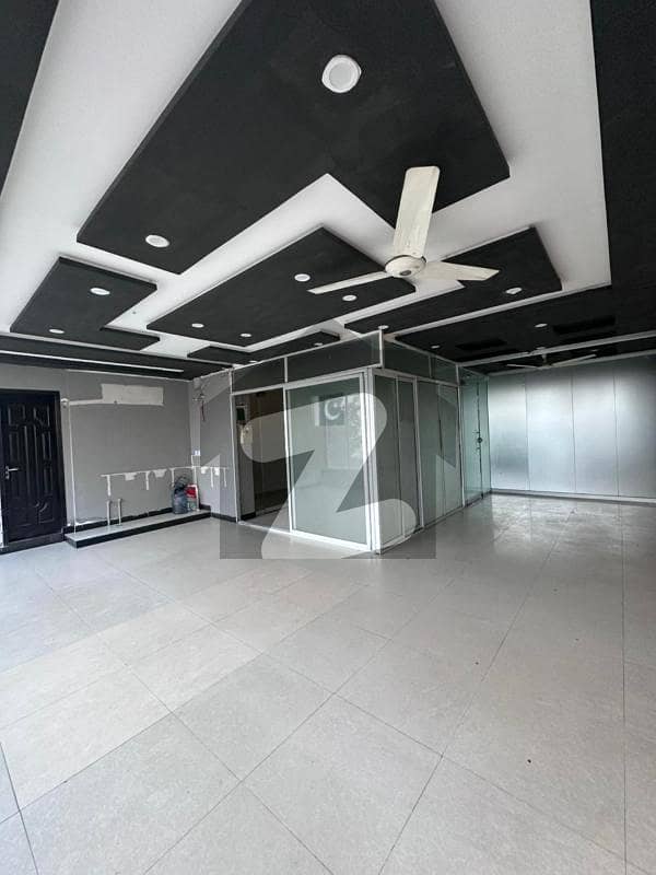 5 Marla Office for Rent First Floor, Main Boulevard, Eiffel Tower View Bahria Town Lahore