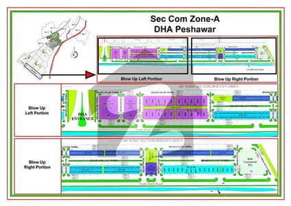 4 Marla Commercial Plot for Sale Zone A, Nasir Bagh Commercial, DHA Peshawar