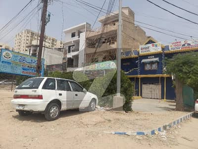 HOUSE FOR SALE 220SQYD WEST OPEN + CORNER ROAD FACING 200FT ROAD