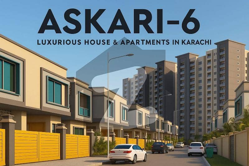 عسکری 6 ملیر کنٹونمنٹ,کینٹ,کراچی میں 5 کمروں کا 15 مرلہ مکان 6.8 کروڑ میں برائے فروخت۔