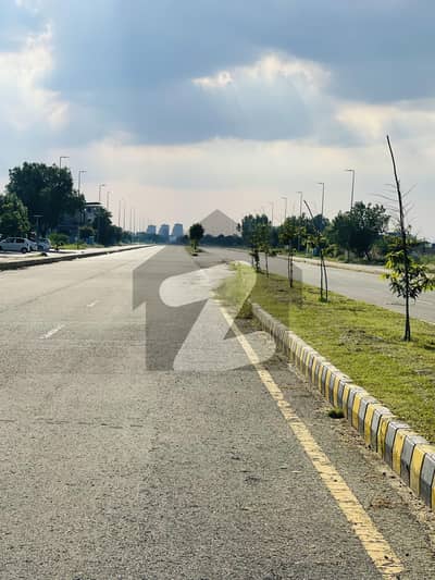 Dha Phase 7 T Block 10 Marla Plot Facing Kanal 50 Feet Road For Sale Available Dha Lahore