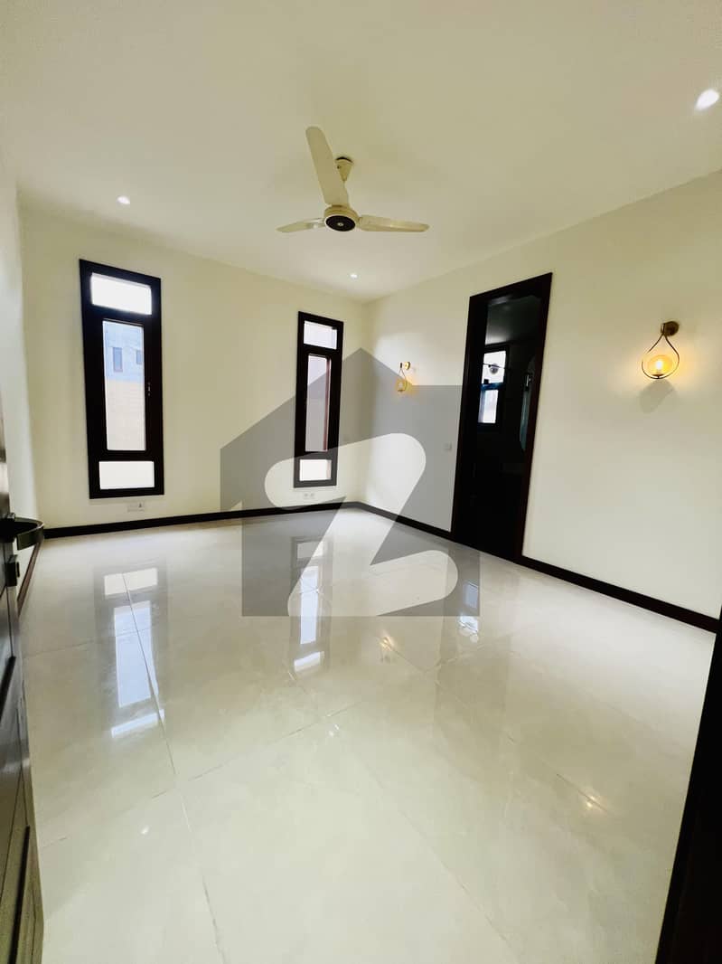 Dha Phase 8 500 Sq Yard Brand New Bungalow 2+4 Bedroom With Basement Semi Furnished House Top Of The Line West Open Away From Sea Ready To Move D Cutting Picture Not Original