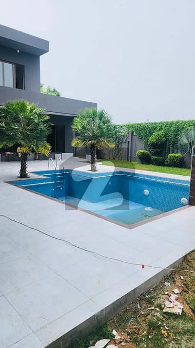 5 Kanal Fully Furnished Modern Design Farm House For Sale