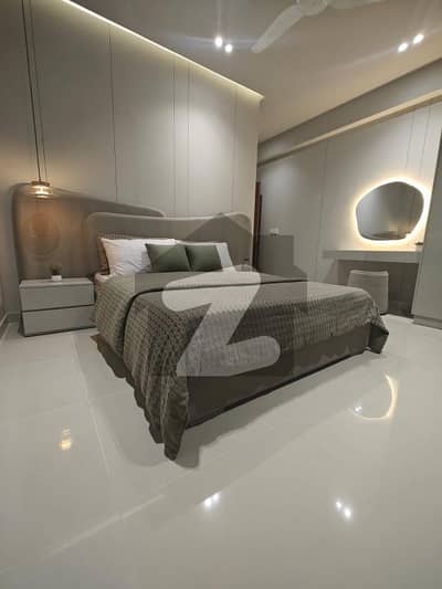 3 Bed D. D Parking. Lift Bungalow Facing Furnished. Dha Phase 6 Karachi.