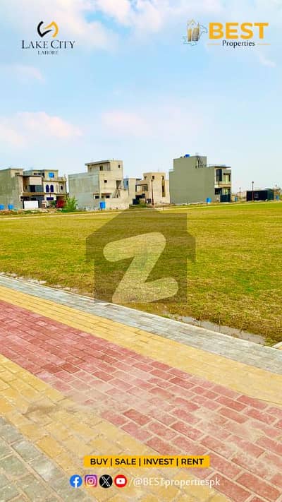 5 Marla Plot Near Park Prime Location in Block M7 C1 Lake City Lahore
