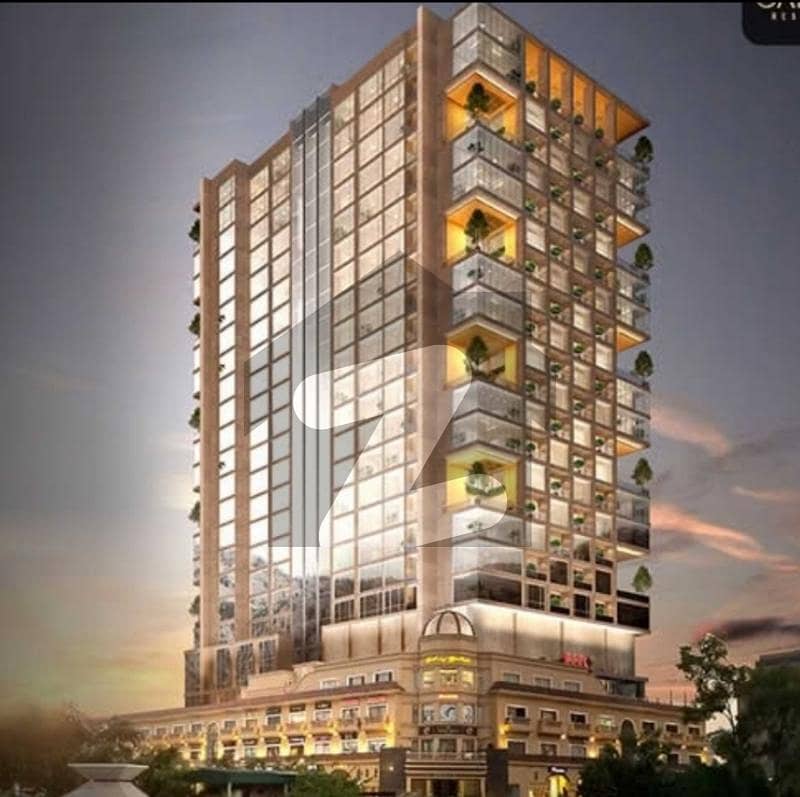 Johar tow 10 marla life time commercial Near Mian plaza plot for sale