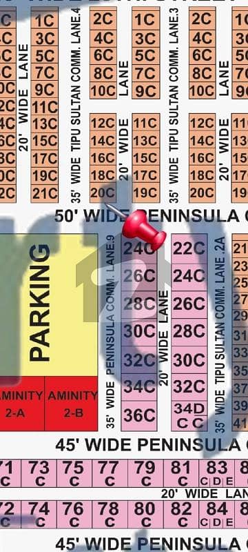 Penensula Commercial 100 Yards Corner Plot Sale