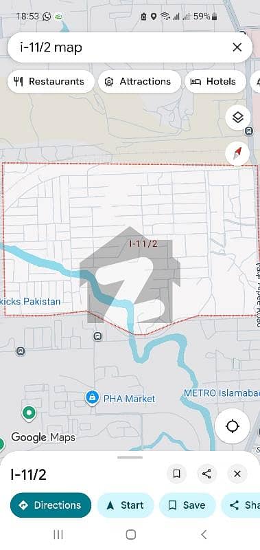 آئی 11/2 آئی ۔ 11,اسلام آباد میں 7 مرلہ رہائشی پلاٹ 2.5 کروڑ میں برائے فروخت۔