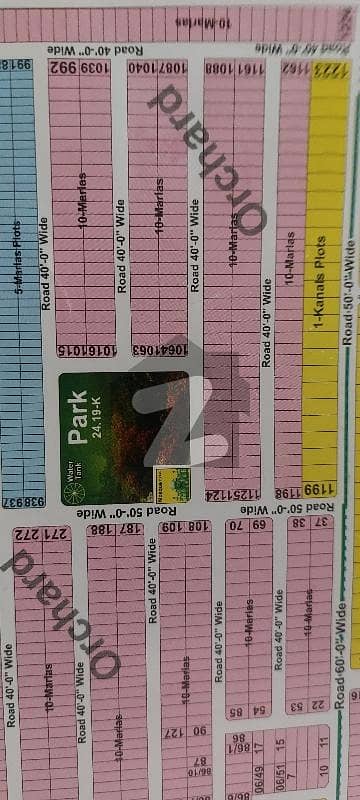PARAGON CITY ORCHARD BLOCK PLOT 10 MARLA