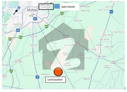 45 Acres Prime Agricultural Land for Sale in Chak 379 WB, Duniya Pur, Lodhran, Punjab