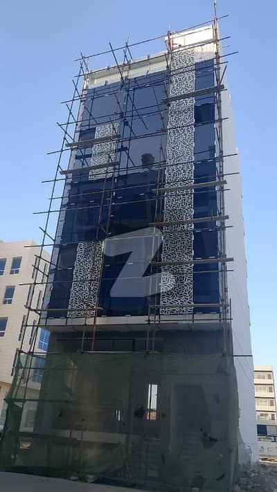 100 Sq Yards Independent Building With Basement Ground And 4 Floors Near Creak Walk Ready To Move Condition