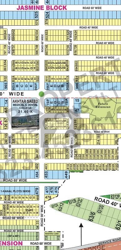 10 Marla Open Form Plot For Sale Tulip Block Bahria Town Lahore