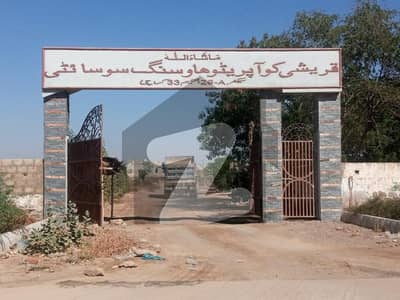 Plot For Sale Qureshi Co Operative Housing Society in Scheme 33.