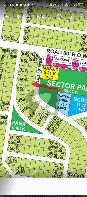DHA 9 Prism A Block 1 Kanal Plot Facing Park 60 Feet Road Far Sale Available DHA 9 Prism A Block 1 Kanal Plot Facing Park 60 Feet Road Far Sale Available