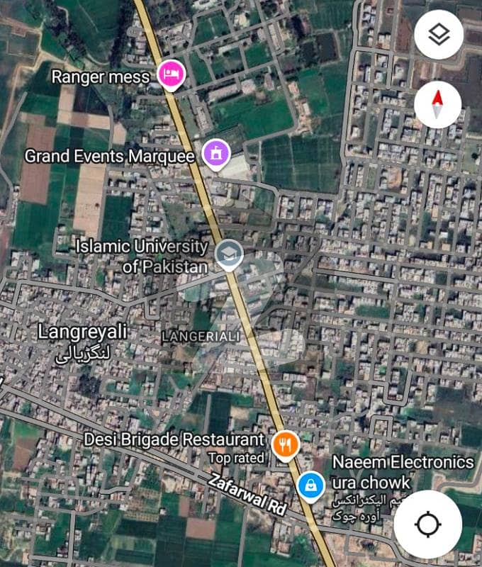 4 Marla residential plot on 18fr road